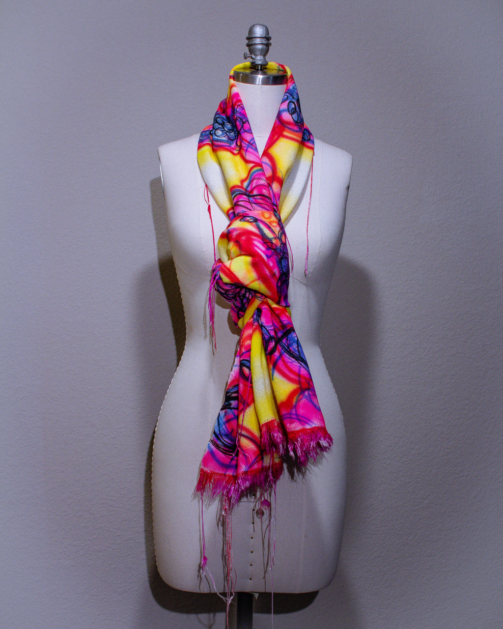 Hand Painted Scarf